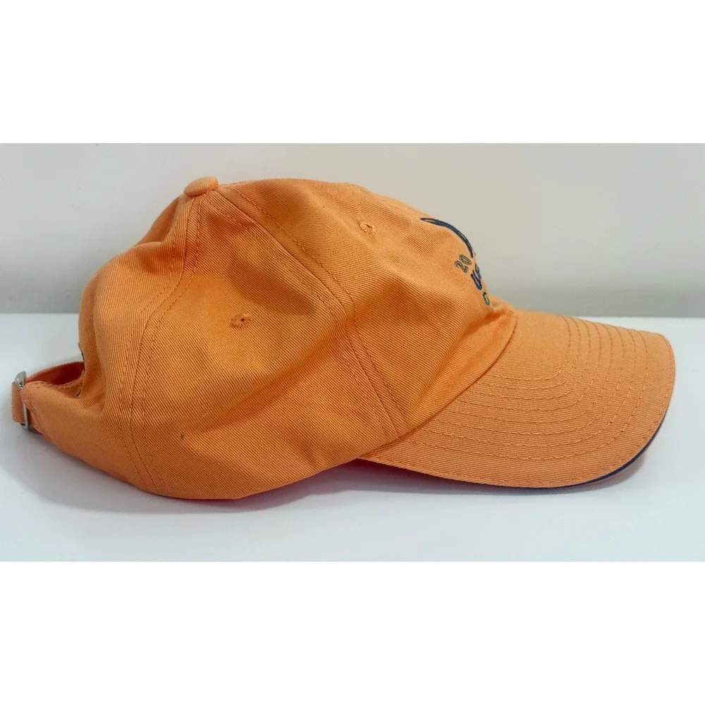 US Open 2015 Hat Cap Orange Adjustable‎ OSFA Strap Golf Chambers Bay USGA Member